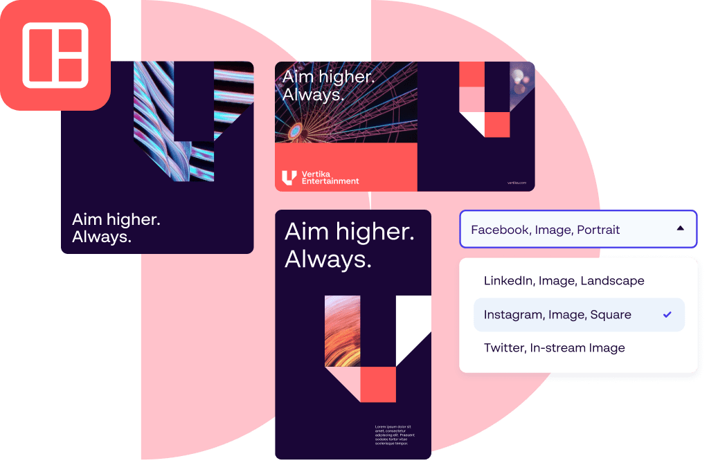 brand consistency - design templates