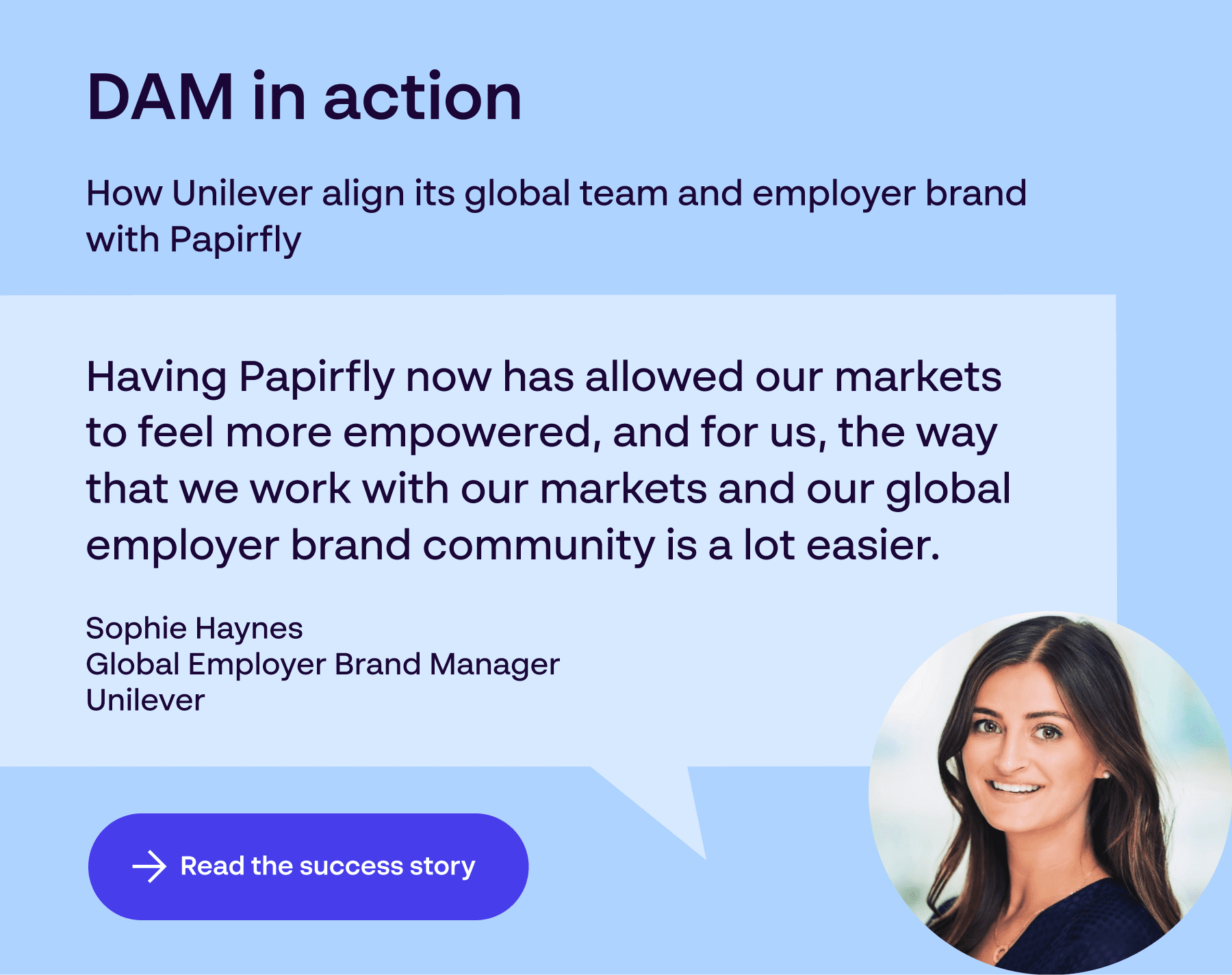 Unilever’s success story - how digital asset management with Papirfly empowered global employer brand collaboration