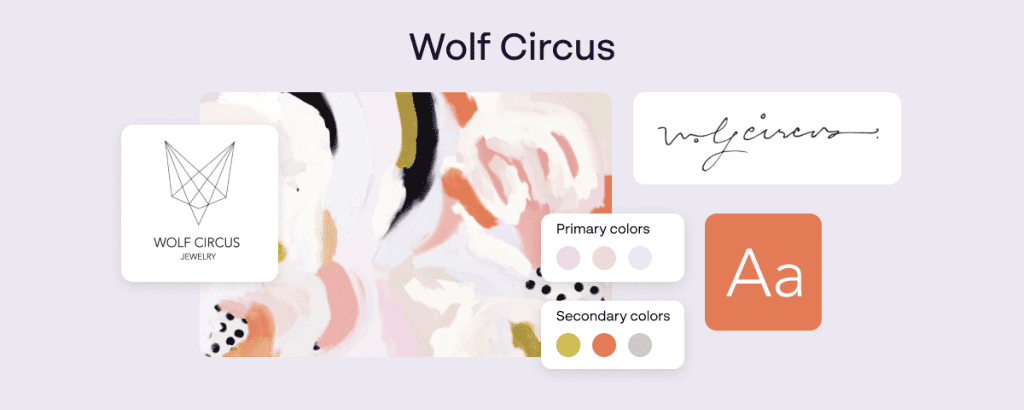 Wolf Circus best practice example of brand guidelines to illustrate good structure, accessibility and ease of understanding – Source: Wolf Circus